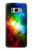 W2312 Colorful Rainbow Space Galaxy Hard Case and Leather Flip Case For Samsung Galaxy S8