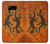 W2901 Lizard Aboriginal Art Hard Case and Leather Flip Case For Samsung Galaxy S8