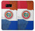 W3017 Paraguay Flag Hard Case and Leather Flip Case For Samsung Galaxy S8