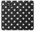 W2299 Black Polka Dots Hard Case and Leather Flip Case For Samsung Galaxy S7 Edge