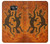 W2901 Lizard Aboriginal Art Hard Case and Leather Flip Case For Samsung Galaxy S7 Edge