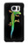 W0125 Green Madagascan Gecko Hard Case and Leather Flip Case For Samsung Galaxy S7