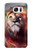 W0691 Leo Paint Hard Case and Leather Flip Case For Samsung Galaxy S7