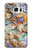 W2584 Traditional Chinese Dragon Art Hard Case and Leather Flip Case For Samsung Galaxy S7