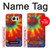 W2985 Colorful Tie Dye Texture Hard Case and Leather Flip Case For Samsung Galaxy S7