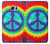 W1870 Tie Dye Peace Hard Case and Leather Flip Case For Samsung Galaxy S6 Edge Plus