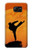 W3024 Kung Fu Karate Fighter Hard Case and Leather Flip Case For Samsung Galaxy S6 Edge Plus