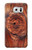 W0603 Wood Graphic Printed Hard Case and Leather Flip Case For Samsung Galaxy S6 Edge