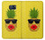 W2443 Funny Pineapple Sunglasses Kiss Hard Case and Leather Flip Case For Samsung Galaxy S6 Edge