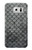 W2950 Silver Fish Scale Hard Case and Leather Flip Case For Samsung Galaxy S6 Edge