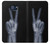 W3101 X-ray Peace Sign Fingers Hard Case and Leather Flip Case For Samsung Galaxy S6 Edge