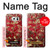 W2414 Red Blossoming Almond Tree Van Gogh Hard Case and Leather Flip Case For Samsung Galaxy S6