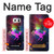 W2486 Rainbow Unicorn Nebula Space Hard Case and Leather Flip Case For Samsung Galaxy S6