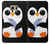 W2631 Cute Baby Penguin Hard Case and Leather Flip Case For Samsung Galaxy S6