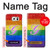 W2899 Rainbow LGBT Gay Pride Flag Hard Case and Leather Flip Case For Samsung Galaxy S6