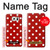 W2951 Red Polka Dots Hard Case and Leather Flip Case For Samsung Galaxy S6