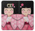 W3042 Japan Girl Hina Doll Kimono Sakura Hard Case and Leather Flip Case For Samsung Galaxy S6