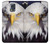 W0854 Eagle American Hard Case and Leather Flip Case For Samsung Galaxy S5