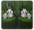 W2441 Panda Family Bamboo Forest Hard Case and Leather Flip Case For Samsung Galaxy S5