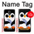 W2631 Cute Baby Penguin Hard Case and Leather Flip Case For Samsung Galaxy S5