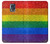 W2683 Rainbow LGBT Pride Flag Hard Case and Leather Flip Case For Samsung Galaxy S5