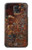 W2714 Rust Steel Texture Graphic Printed Hard Case and Leather Flip Case For Samsung Galaxy S5