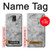 W2845 Gray Marble Texture Hard Case and Leather Flip Case For Samsung Galaxy S5