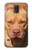 W2903 American Pitbull Dog Hard Case and Leather Flip Case For Samsung Galaxy S5