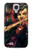 W0723 Violin Art Paint Hard Case and Leather Flip Case For Samsung Galaxy S4