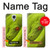 W0785 Green Snake Hard Case and Leather Flip Case For Samsung Galaxy S4