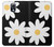 W2315 Daisy White Flowers Hard Case and Leather Flip Case For Samsung Galaxy S4