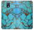 W2685 Aqua Turquoise Gemstone Graphic Printed Hard Case and Leather Flip Case For Samsung Galaxy S4