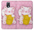 W3025 Pink Maneki Neko Lucky Cat Hard Case and Leather Flip Case For Samsung Galaxy S4