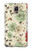 W2179 Flower Floral Vintage Art Pattern Hard Case and Leather Flip Case For Samsung Galaxy Note 4