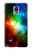 W2312 Colorful Rainbow Space Galaxy Hard Case and Leather Flip Case For Samsung Galaxy Note 4