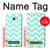 W1723 Mint Chevron Zigzag Hard Case and Leather Flip Case For Samsung Galaxy A5 (2017)