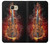 W0864 Fire Violin Hard Case and Leather Flip Case For Samsung Galaxy A5 (2016)