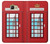 W2059 England British Telephone Box Minimalist Hard Case and Leather Flip Case For Samsung Galaxy A5 (2016)