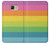 W2363 Rainbow Pattern Hard Case and Leather Flip Case For Samsung Galaxy A5 (2016)