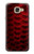 W2879 Red Arowana Fish Scale Hard Case and Leather Flip Case For Samsung Galaxy A5 (2016)