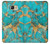 W2906 Aqua Turquoise Stone Hard Case and Leather Flip Case For Samsung Galaxy A5 (2016)