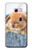 W0242 Cute Rabbit Hard Case and Leather Flip Case For Samsung Galaxy A3 (2017)