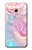 W3050 Vintage Pastel Flowers Hard Case and Leather Flip Case For Samsung Galaxy A3 (2017)