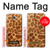 W0422 Giraffe Skin Hard Case and Leather Flip Case For Samsung Galaxy J7 Prime