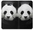 W1072 Panda Bear Hard Case and Leather Flip Case For Samsung Galaxy J7 Prime