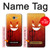 W2454 Red Cute Little Devil Cartoon Hard Case and Leather Flip Case For Samsung Galaxy J7 Prime