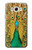 W0513 Peacock Hard Case and Leather Flip Case For Samsung Galaxy J7 (2016)