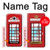 W2059 England British Telephone Box Minimalist Hard Case and Leather Flip Case For Samsung Galaxy J7