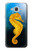 W2444 Seahorse Underwater World Hard Case and Leather Flip Case For Samsung Galaxy J7