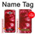 W2480 Tie Dye Red Hard Case and Leather Flip Case For Samsung Galaxy J7